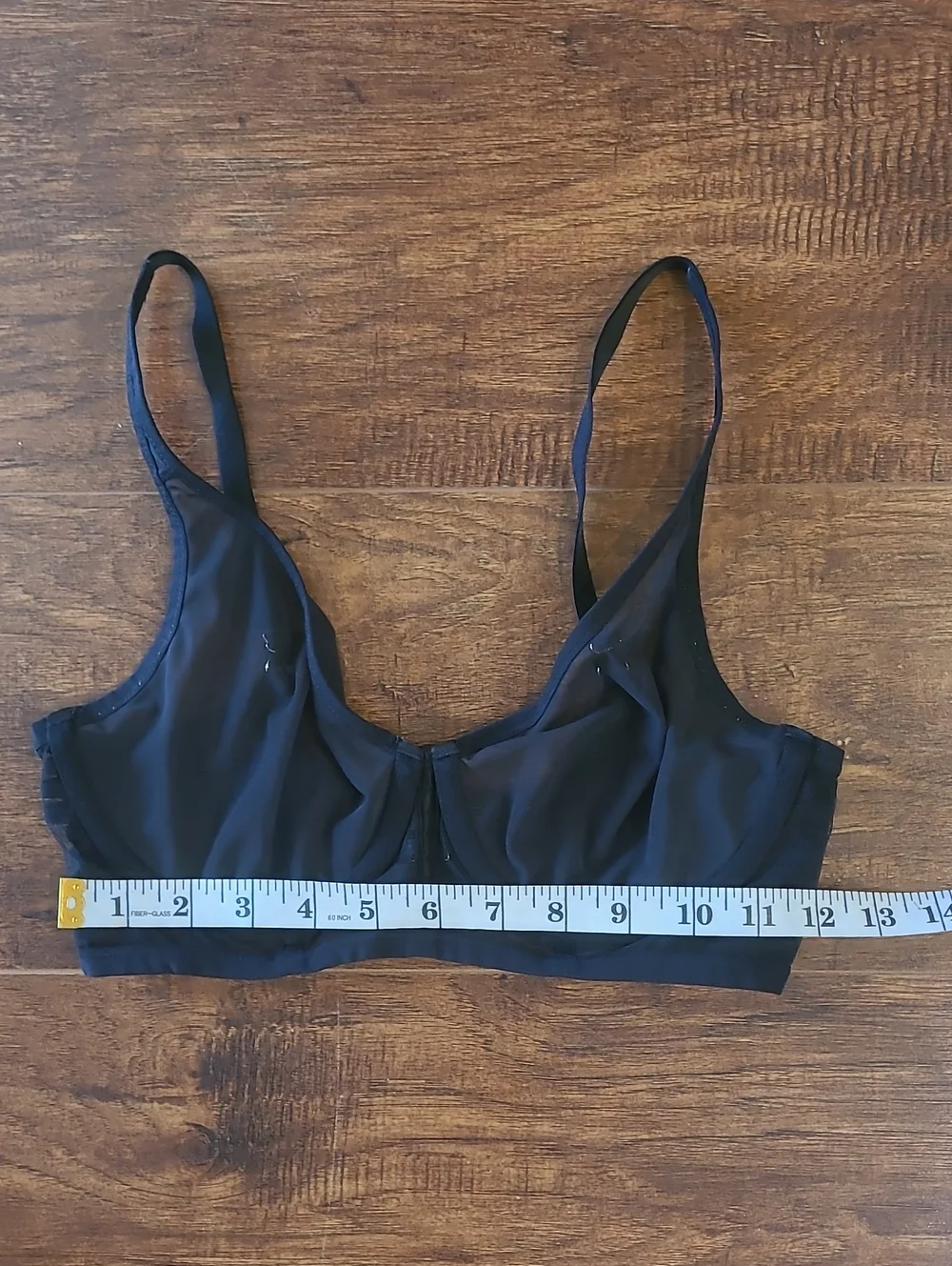 Victoria Secret Black Sheer Underwire Bra - Women Intimates Size S